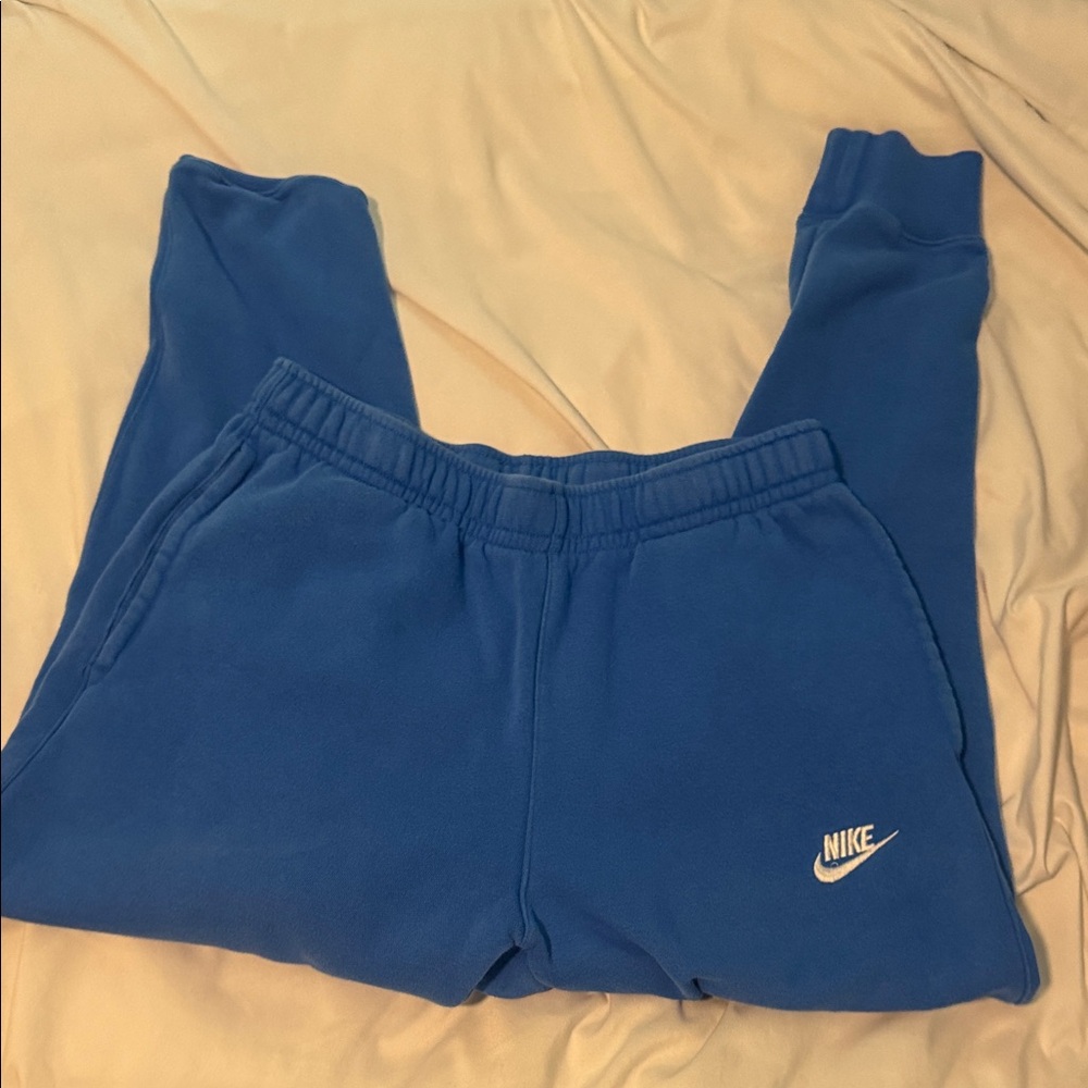 Nike Men’s Royal Blue Joggers Medium
